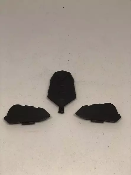 Airoh Commander/Commander 2 Kit Tap Coverscrew Peak/Offroad kit - Duell ajovarusteet - 59353 - 1