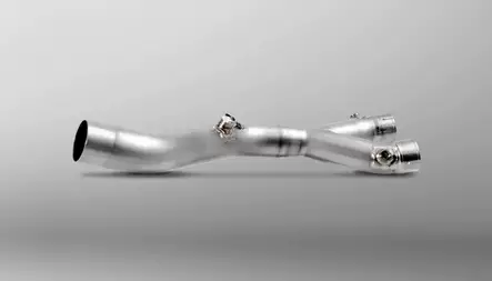 Akrapovic Optional link pipe/collector Titanium YZF-R1 2015- - Duell MP varaosat ja tarvikkeet - 68083 - 1
