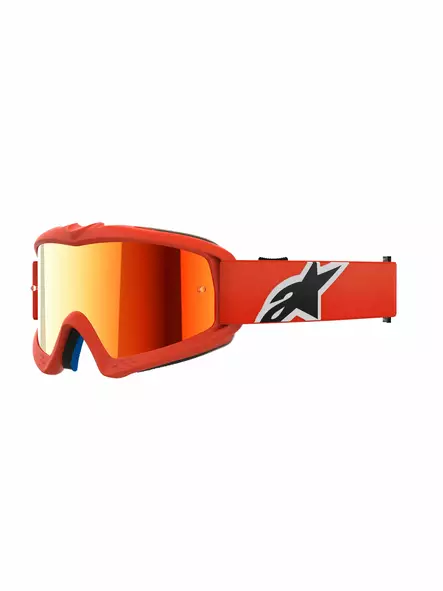 Alpinestars Ajolasit Vision YOUTH CORP Oranssi Peili Punainen - Duell ajovarusteet - 37463 - 1