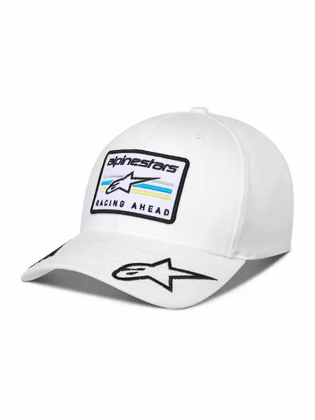 Alpinestars Lippis Surpass Flexfit Valkoinen, L/XL - Duell ajovarusteet - 35433 - 1