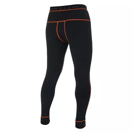 AMOQ 100% Merino Alushousut Harmaa/Oranssi XS - Duell ajovarusteet - 52883 - 1