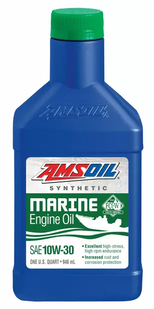 Amsoil 10W-30 Formula 4-Stroke® Marine Synthetic Oil 946ml - Duell öljyt ja muut nesteet - 62733 - 1