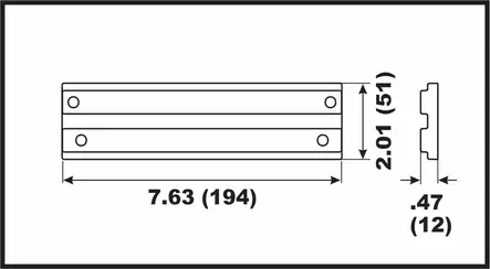 Anodi alumiini powertrim Mercury/Mariner - Duell venetarvikkeet - 135973 - 1