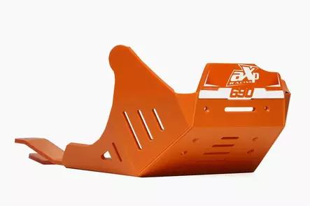 AXP Adventure Skid Plate HDPE 8mm Orange KTM 690 ENDURO R / 690SMC R 09-25 - Duell MP varaosat ja tarvikkeet - 86543 - 1