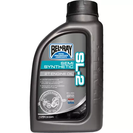 Bel-Ray SL-2 Semi-Synthetic 2T 1L - Duell öljyt ja muut nesteet - 62483 - 1