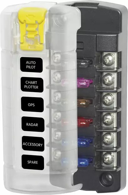 Blue Sea ST Blade Fuse Blocks - Duell venetarvikkeet - 132263 - 1
