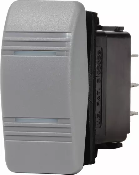 Blue Sea Water resistant Contura III Switches Grey - Duell venetarvikkeet - 132213 - 1