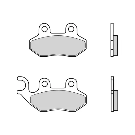 Brembo Jarrupalat Carbon-Ceramic - Duell MP varaosat ja tarvikkeet - 122203 - 1