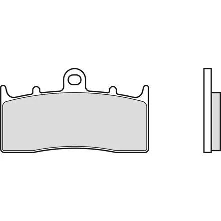 Brembo Jarrupalat Eteen Sintered Road - Duell MP varaosat ja tarvikkeet - 122843 - 1