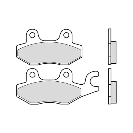 Brembo Jarrupalat Maxi-Scooter - Duell MP varaosat ja tarvikkeet - 122583 - 1
