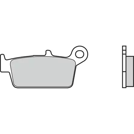Brembo Jarrupalat Sintered Off-Road - Duell MP varaosat ja tarvikkeet - 121283 - 1