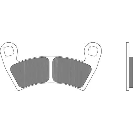 Brembo Jarrupalat Sintered Off-Road - Duell MP varaosat ja tarvikkeet - 121333 - 1
