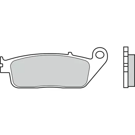 Brembo Jarrupalat Taakse Sintered Road - Duell MP varaosat ja tarvikkeet - 121533 - 1