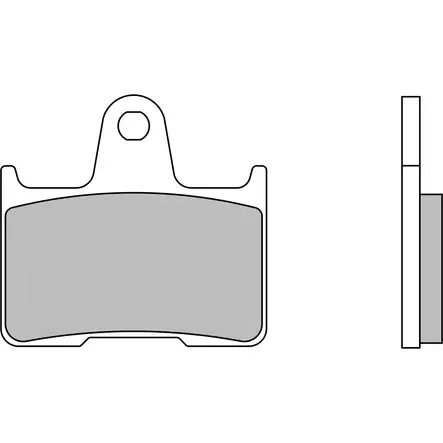 Brembo Jarrupalat Taakse Sintered Road - Duell MP varaosat ja tarvikkeet - 121943 - 1