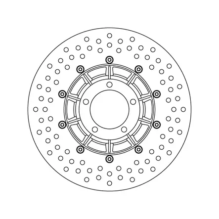 Brembo Serie Oro jarrulevy - Duell MP varaosat ja tarvikkeet - 121933 - 1