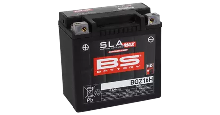 BS Battery BGZ16H (FA) SLA MAX - Sealed & Activated - Duell muut varaosat ja tarvikkeet - 131313 - 1