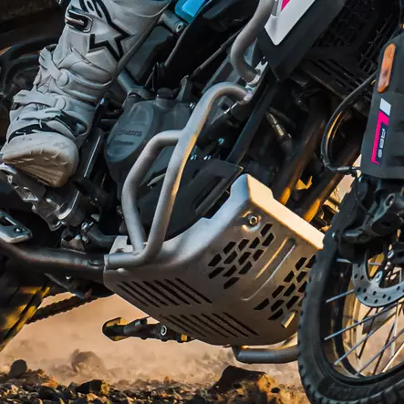 CFMOTO Hopeiset alakaatumaraudat 450MT - Moottoripyörän kaatumaraudat - 783 - 2