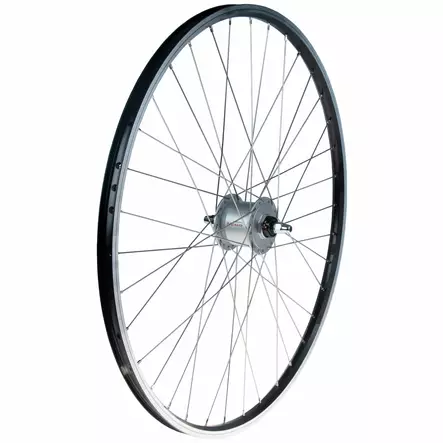 Etupyörä 28" 19-622 SHIMANO Napadynamo. Alex X2000. 2-pohja. 36r. musta - Duell polkupyörien varaosat ja tarvikkeet - 58893 - 1