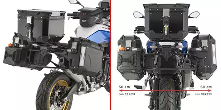 Givi Shaped Pannier Hold. Bmw F 900 GS (2024) - Duell MP varaosat ja tarvikkeet - 102383 - 1