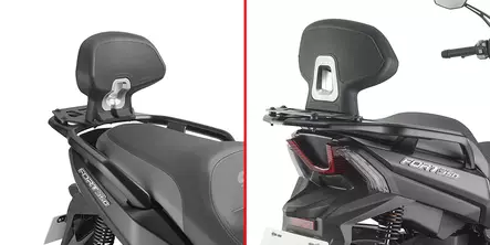 Givi Spec. Backrest Qj Motor Fort 350 (2024) - Duell MP varaosat ja tarvikkeet - 101173 - 1