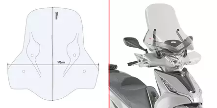 GIVI SPECIFIC FITTING KIT 6114DT - Duell MP varaosat ja tarvikkeet - 100473 - 1