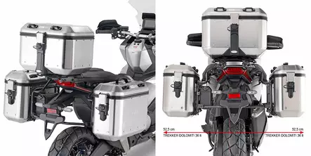 Givi TUB.PANN.HOLDER HONDA X-ADV 750 (2021) - Duell MP varaosat ja tarvikkeet - 102913 - 1
