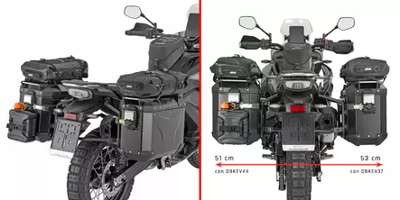 Givi Tub. Pannier Hol. CF MOTO 800MT-X (2025) - Duell MP varaosat ja tarvikkeet - 102453 - 1