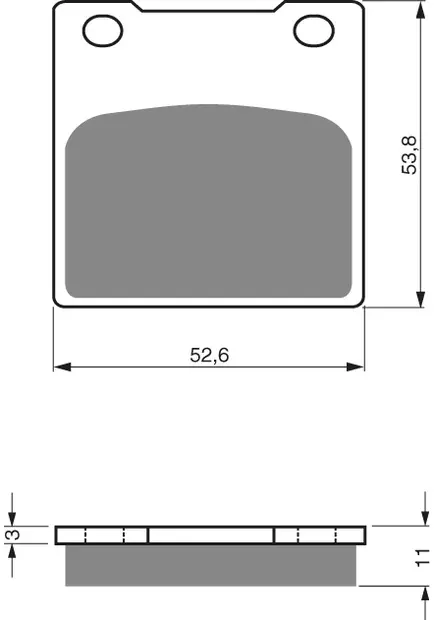 GOLDFREN Jarrupalat 068 Ceramic carbon AD - Duell MP varaosat ja tarvikkeet - 67763 - 1