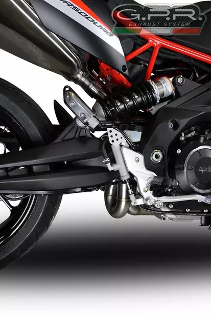 GPR Aprilia Dorsoduro 900 2017/20 e4 Decat pipe manifold Decatalizzatore - Duell MP varaosat ja tarvikkeet - 112903 - 1