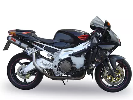 GPR Aprilia RSv 1000 R Factory 2006/10 Pair of EC-Approv. slip-on exhaust catal - Duell MP varaosat ja tarvikkeet - 111723 - 1