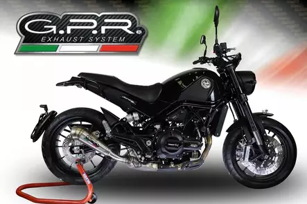 GPR Benelli Leoncino 500 2017/20 e4 EC-Approv. slip-on exhaust Powercone Evo - Duell MP varaosat ja tarvikkeet - 110833 - 1