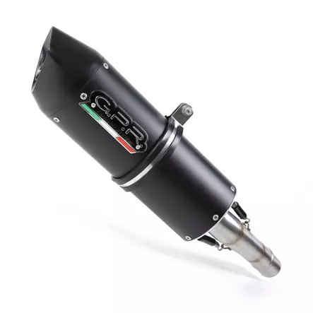 GPR Bmw F 800 Gt 2017/19 e4 EC-Approv. slip-on exhaust Furore Evo4 Nero - Duell MP varaosat ja tarvikkeet - 110883 - 1