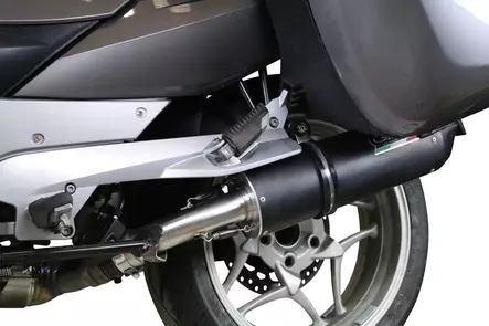 GPR Bmw R 1200 R 2006/10 EC-Approv. slip-on exhaust Furore Nero - Duell MP varaosat ja tarvikkeet - 112093 - 1