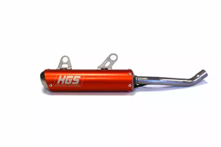 HGS Äänenvaimennin 2T Racing KTM SX85 TC85 25-.. Punainen - Duell MP varaosat ja tarvikkeet - 68323 - 1