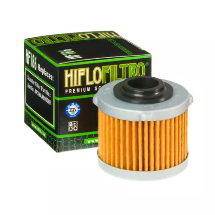 HiFlo öljynsuodatin HF186 - Duell MP varaosat ja tarvikkeet - 128543 - 1