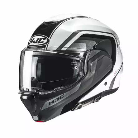 HJC Kypärä F100 Reef Musta/Valkoinen MC1, XS - Duell ajovarusteet - 55933 - 1