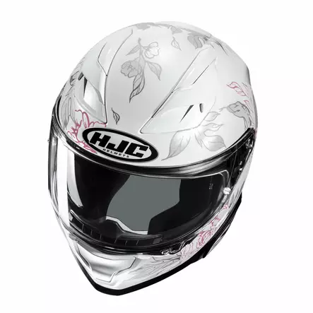 HJC Kypärä F71 Eliz Valkoinen/Pinkki MC8 S - Duell ajovarusteet - 56733 - 1