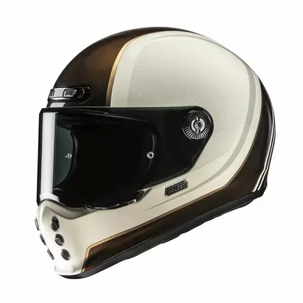 HJC Kypärä V10 Hodu Valkoinen/Musta MC9, S - Duell ajovarusteet - 55773 - 1