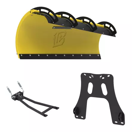 Iron Baltic 1520 mm KESKIKIINNITTEINEN muovinen alueaurapaketti - Keskikiinnitteiset aurapaketit - 663 - 1