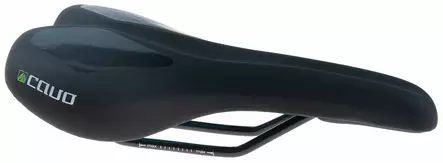 Istuin CAVO MTB/hybrid memoryfoam musta 266x150mm - Duell polkupyörien varaosat ja tarvikkeet - 76713 - 1