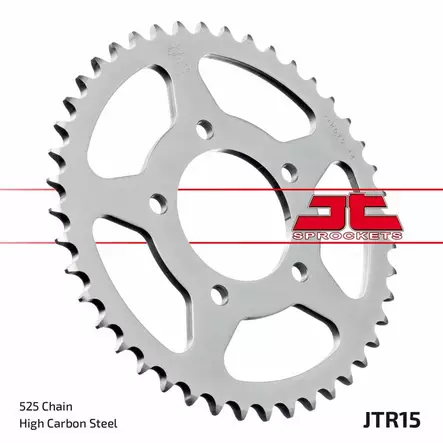 JT Rear Sprocket JTR15.46 - Duell MP varaosat ja tarvikkeet - 117643 - 1