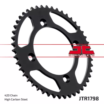 JT Rear Sprocket JTR1798.47 - Duell MP varaosat ja tarvikkeet - 117853 - 1