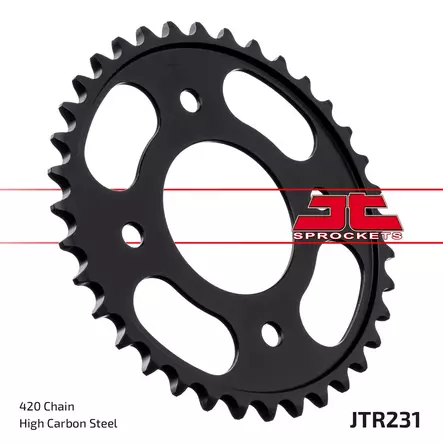 JT Rear Sprocket JTR231.36 - Duell MP varaosat ja tarvikkeet - 118003 - 1