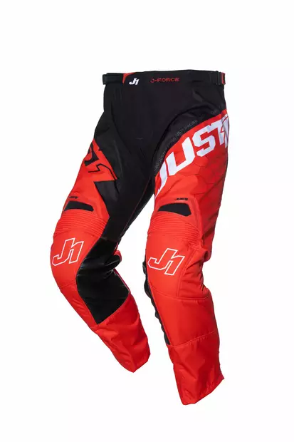 Just1 Housut J-Force Hexa Punainen/Musta/Valkoinen, 36 - Duell ajovarusteet - 57583 - 1