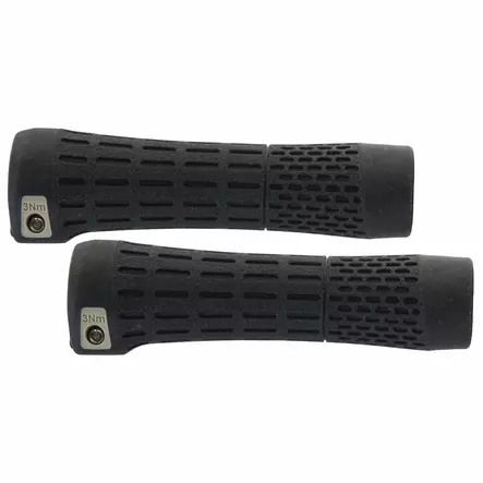 Kädensija CAVO Performance II lukkogrippi musta 135 mm 1pr - Duell polkupyörien varaosat ja tarvikkeet - 66223 - 1
