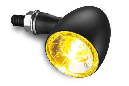 Kellermann Bullet 1000® Extreme black with clear glass - Duell MP varaosat ja tarvikkeet - 131953 - 1