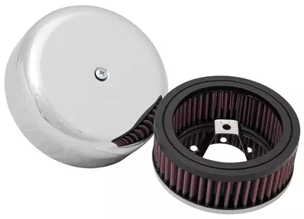 K&N H/D Keihin/S&S Carb 76 & Up: 5-1/4"D 2"H - Duell MP varaosat ja tarvikkeet - 127753 - 1