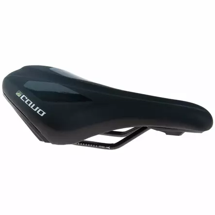 Lastenistuin CAVO musta 236x139mm - Duell polkupyörien varaosat ja tarvikkeet - 76403 - 1