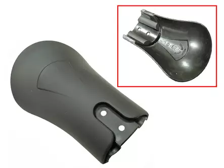 Lokasuojan jatke CAVO etu/taka musta 55mm - Duell polkupyörien varaosat ja tarvikkeet - 76933 - 1