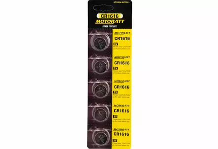 Motobatt CR1616 3.0V Lithium battery (5pcs) - Duell muut varaosat ja tarvikkeet - 131343 - 1